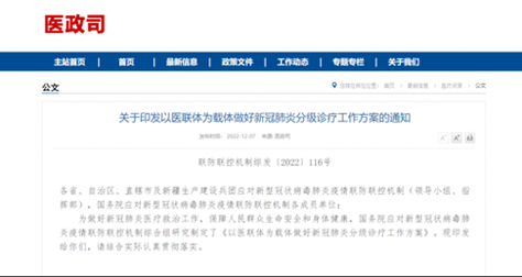 新冠疫情分级诊疗体系：二阳三阳防控经验与启示