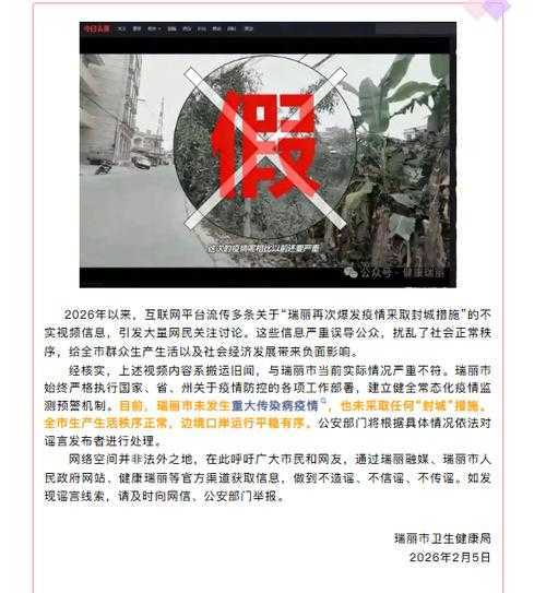 西南边境线上的防控缺口：瑞丽市疫情为何持续成为全国关注焦点？